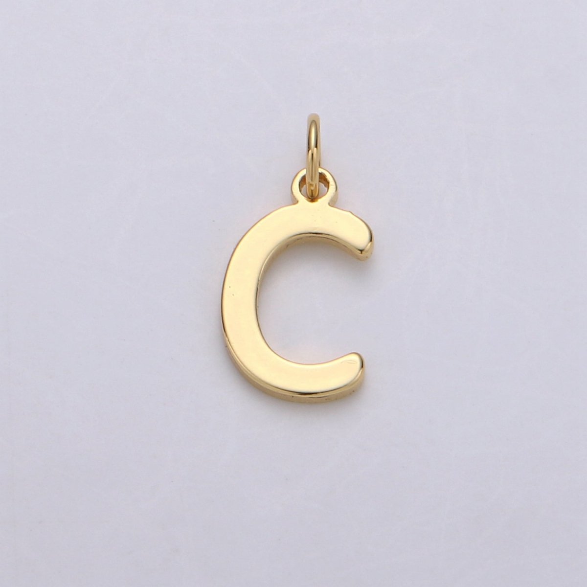 Gold Initial Pendant A-Z | High Quality Gold Plated Letter Charm