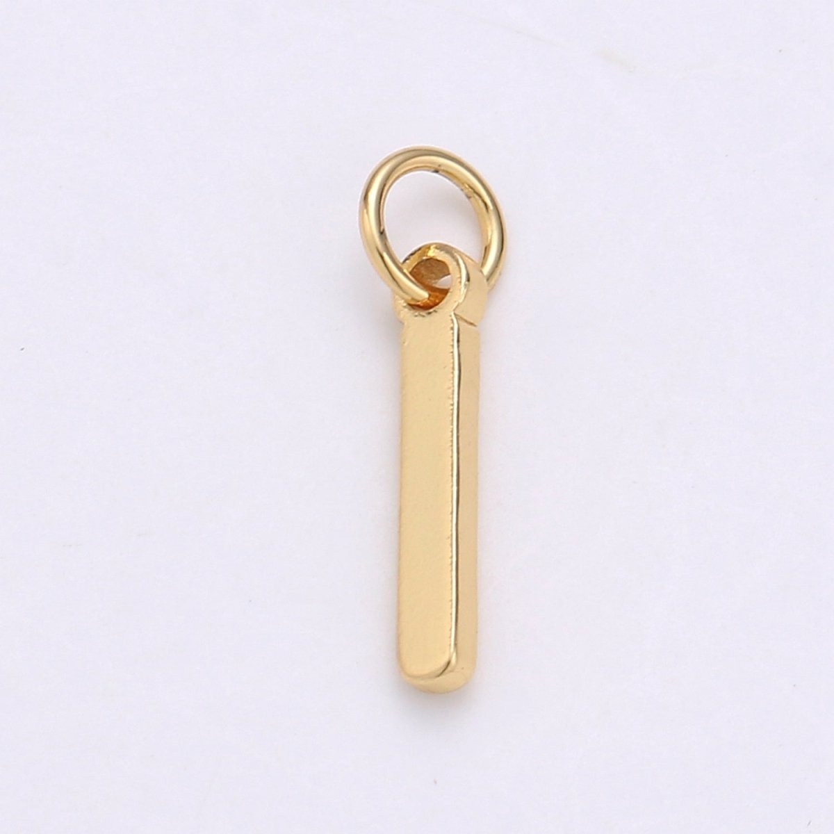 Gold Initial Pendant A-Z | High Quality Gold Plated Letter Charm