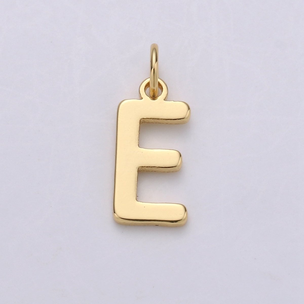 Gold Initial Pendant A-Z | High Quality Gold Plated Letter Charm