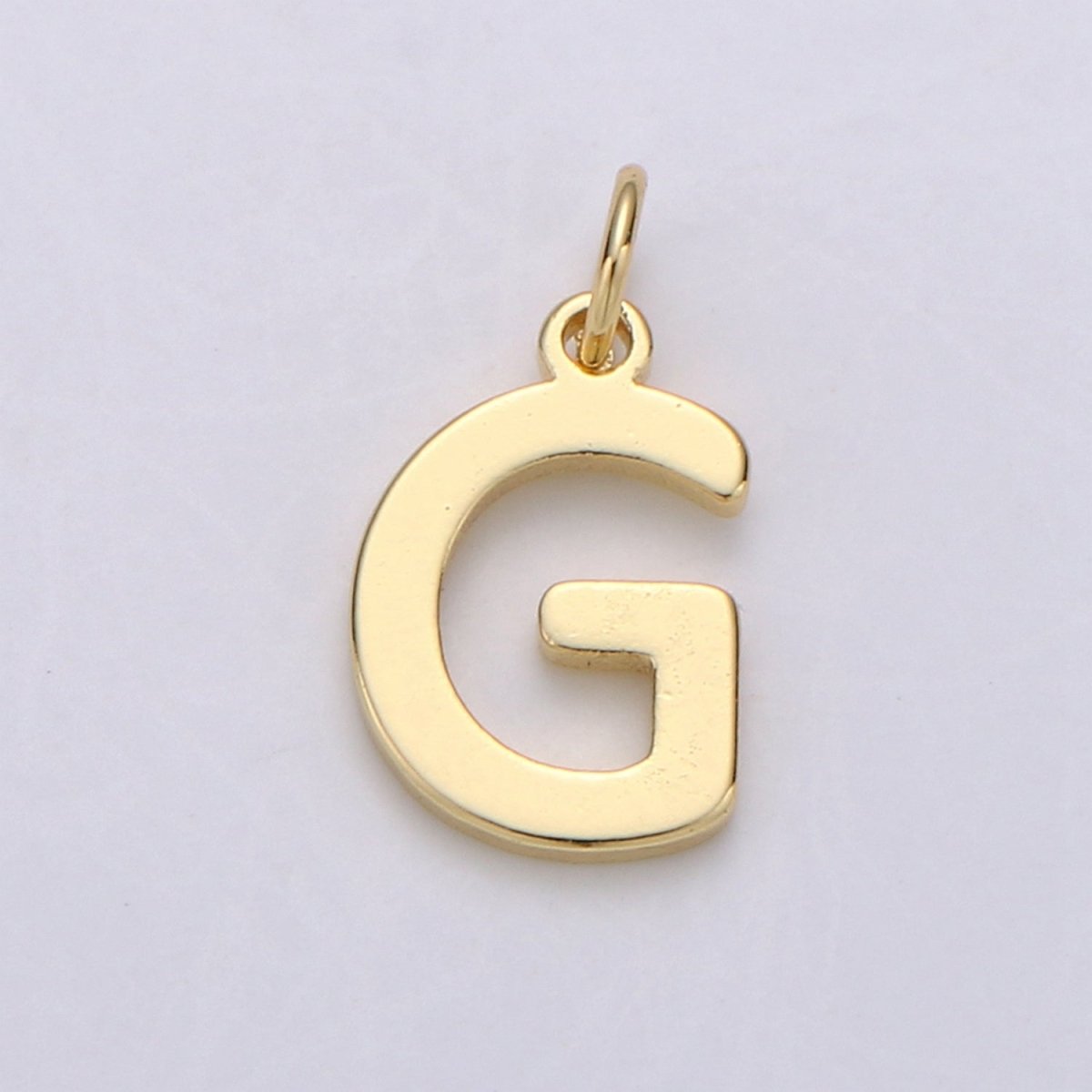 Gold Initial Pendant A-Z | High Quality Gold Plated Letter Charm