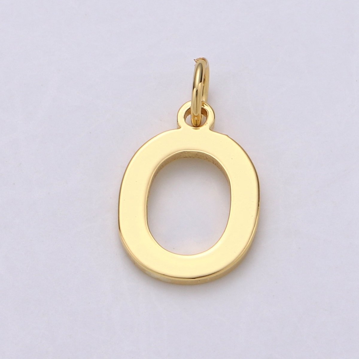 Gold Initial Pendant A-Z | High Quality Gold Plated Letter Charm