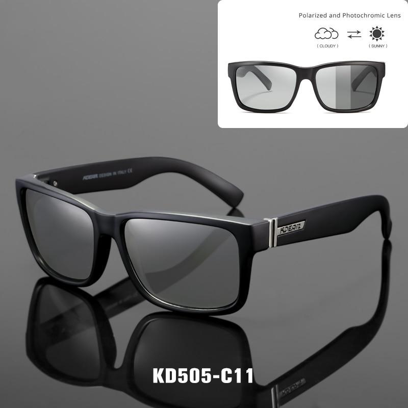 Photochromic Sport Sunglasses for Men — 3 Interchangeable Lenses