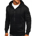 Solid Color Pullover Hoodie for Men — Casual Sport Sweatshirt